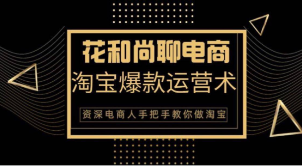 花和尚·天猫淘宝爆款运营实操技术，手把手教你月销万件的爆款打造技巧 - 阿伟资源库-阿伟资源库