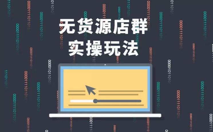 无货源店群实操玩法，蓝海选品的独特思路，店群软件操作方法（45节视频课） - 阿伟资源库-阿伟资源库