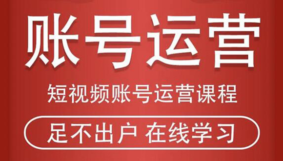 短视频账号运营课程：从话术到短视频运营再到直播带货全流程，新人快速入门 - 阿伟资源库-阿伟资源库