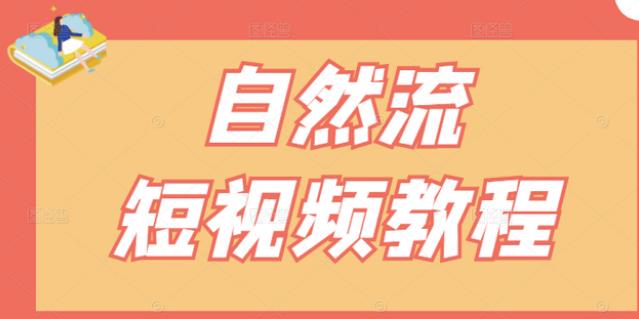 【瑶瑶短视频】自然流短视频教程，让你更快理解做自然流视频的精髓 - 阿伟资源库-阿伟资源库