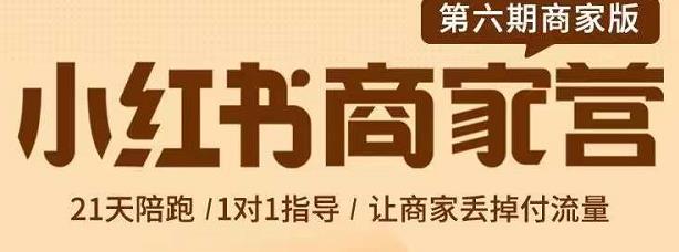 贾真-小红书商家营第6期商家版，21天带货陪跑课，让商家丢掉付流量 - 阿伟资源库-阿伟资源库