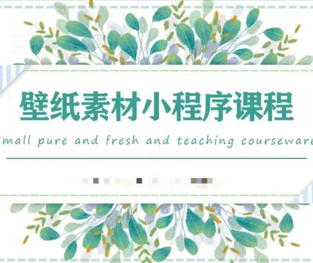 闪闪壁纸号运营教程，抓住图文风口，快速吸粉变现 - 阿伟资源库-阿伟资源库