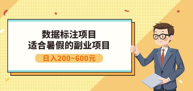 副业赚钱：人工智能数据标注项目，简单易上手，小白也能日入200+ - 阿伟资源库-阿伟资源库
