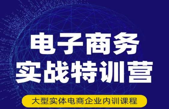 民赛电气内部出品：电子商务实战特训营，全方位带你入门电商，308种方式玩转电商 - 阿伟资源库-阿伟资源库