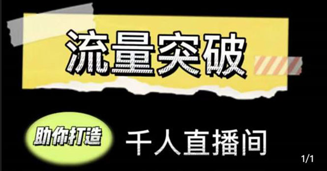 直播运营实战视频课，助你打造千人直播间（14节视频课） - 阿伟资源库-阿伟资源库
