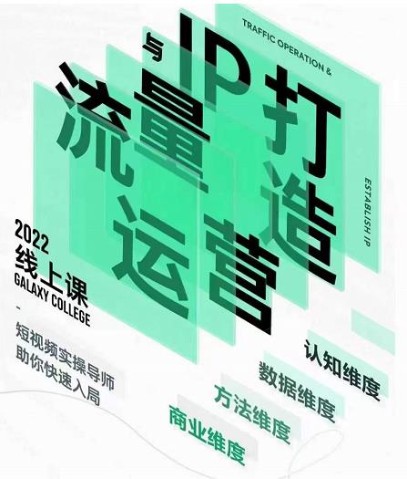 大蓝流量运营&个人ip打造课，短视频带货/爆款文案/流量运营/直播入门/镜头变现/流量商业 - 阿伟资源库-阿伟资源库