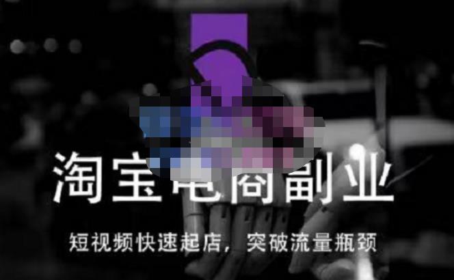 蓝Sir派·淘宝短视频快速起店，替代传统搜索方式，学会做一个不一样的淘宝店 - 阿伟资源库-阿伟资源库