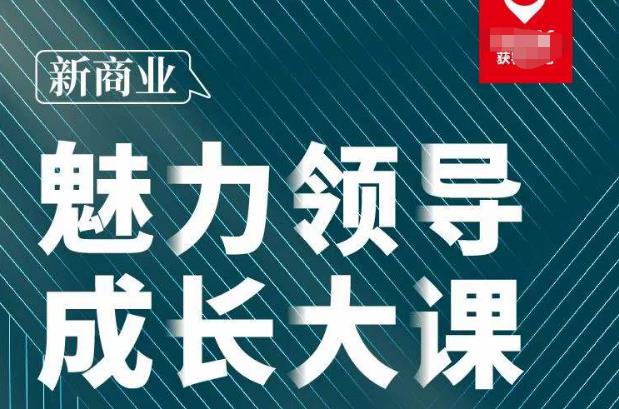 张琦·新商业魅力领导成长大课2023新版，高效管理必修课（30节） - 阿伟资源库-阿伟资源库