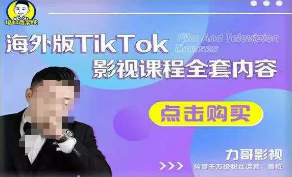 海外TikTok影视课程全套，从搭建渠道，到如何正确使用账号，到未来的变现渠道等 - 阿伟资源库-阿伟资源库