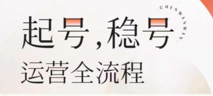 婉婉-起号稳号运营全流程，解决从小白到进阶所有运营知识，帮助解决账号所有运营难题 - 阿伟资源库-阿伟资源库