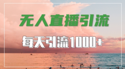 抖音快手视频号全平台通用，无人直播引流法，超暴力引流1000+高质量精准创业粉【揭秘】 - 阿伟资源库-阿伟资源库