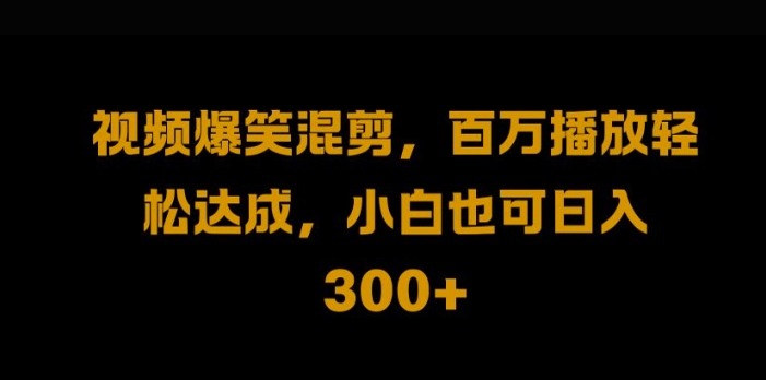 视频号零门槛，爆火视频搬运后二次剪辑，轻松达成日入1k【揭秘】 - 阿伟资源库-阿伟资源库