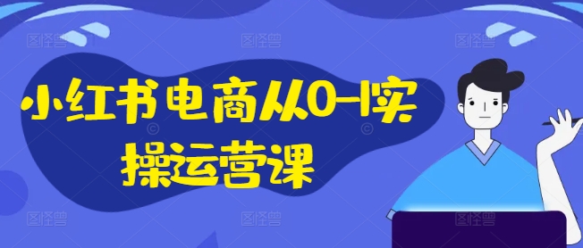 小红书电商从0-1实操运营课，小红书手机实操小红书/IP和私域课/小红书电商电脑实操板块等 - 阿伟资源库-阿伟资源库