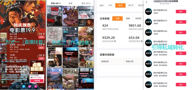 电影票小程序挂载_蹭新电影热度+后续流量延伸【揭秘】 - 阿伟资源库-阿伟资源库