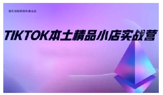 TikTok本土精品小店出海实战营，从入门到高阶，不止0-1! - 阿伟资源库-阿伟资源库